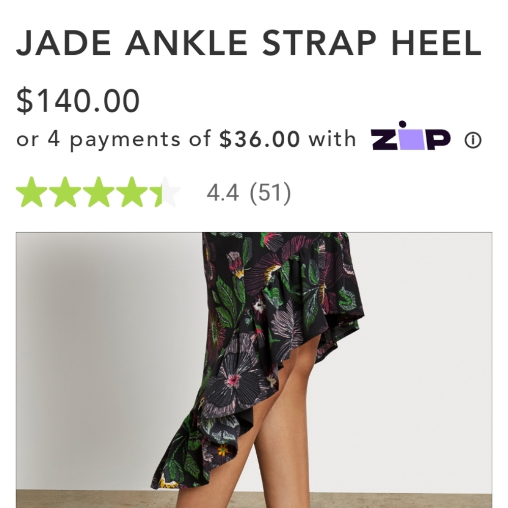 Sam Edelman Jade Strappy Heel Sandals Black -10 - Picture 8 of 11
